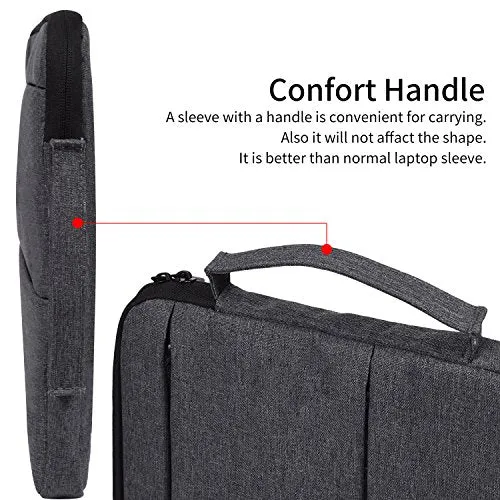 11.6 Inch Waterproof Laptop Briefcase Fit Acer R 11 Chromebook, Samsung Chromebook 3, DELL 11.6