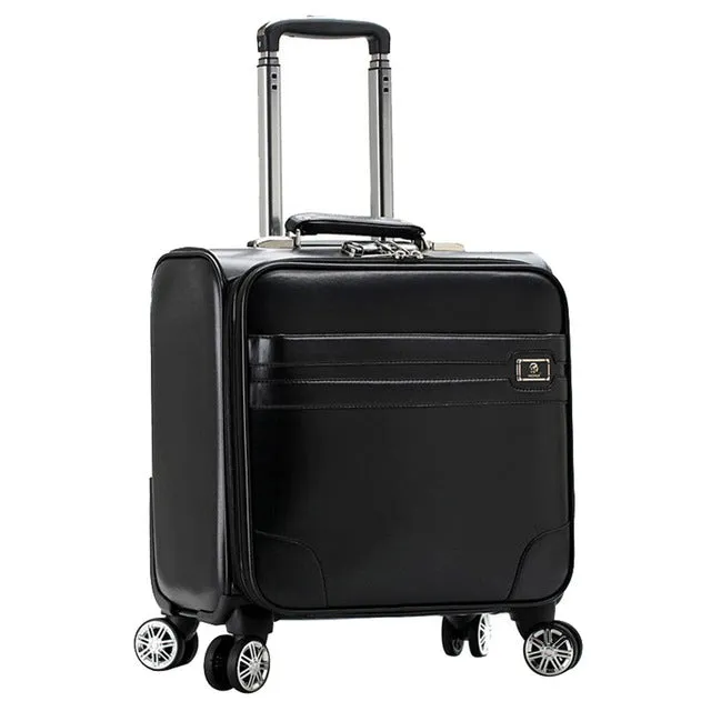 16 Inch Rolling Luggage Suitcase Boarding Case Travel Luggage Spinner Cases Trolley Suitcase