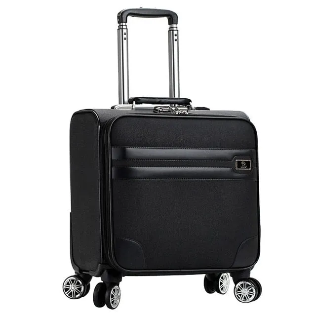 16 Inch Rolling Luggage Suitcase Boarding Case Travel Luggage Spinner Cases Trolley Suitcase