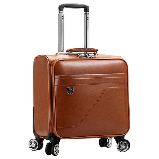 16 Inch Rolling Luggage Suitcase Boarding Case Travel Luggage Spinner Cases Trolley Suitcase