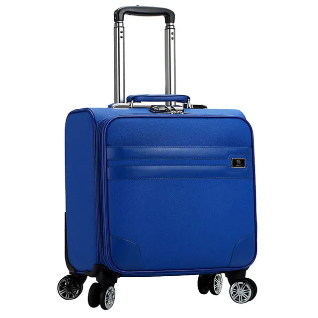 16 Inch Rolling Luggage Suitcase Boarding Case Travel Luggage Spinner Cases Trolley Suitcase