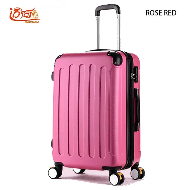 20 22 24 26 28 Inch Abs Suitcase Rolling Reiskoffer Waterproof Cheap Luggage Wheels Crash Proof