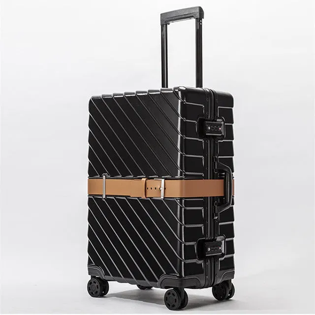 20" 24" 28" Aluminum Frame   Pc Travel Rolling Lugagge Suitcase Bag,New Hardside Carry One ,High