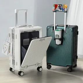 24-inch Multifunction Suitcase With Lock