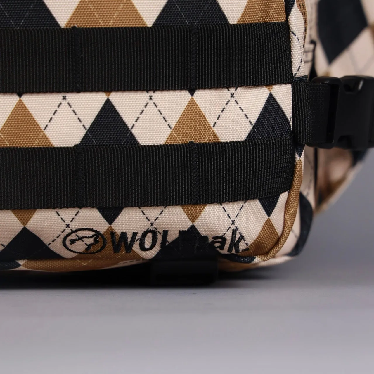 35L Backpack Argyle Print