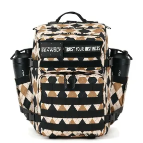 35L Backpack Argyle Print