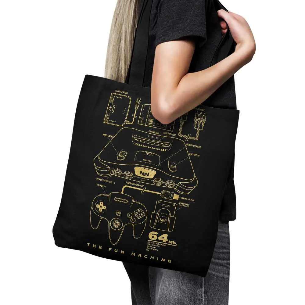 64-Bit - Tote Bag