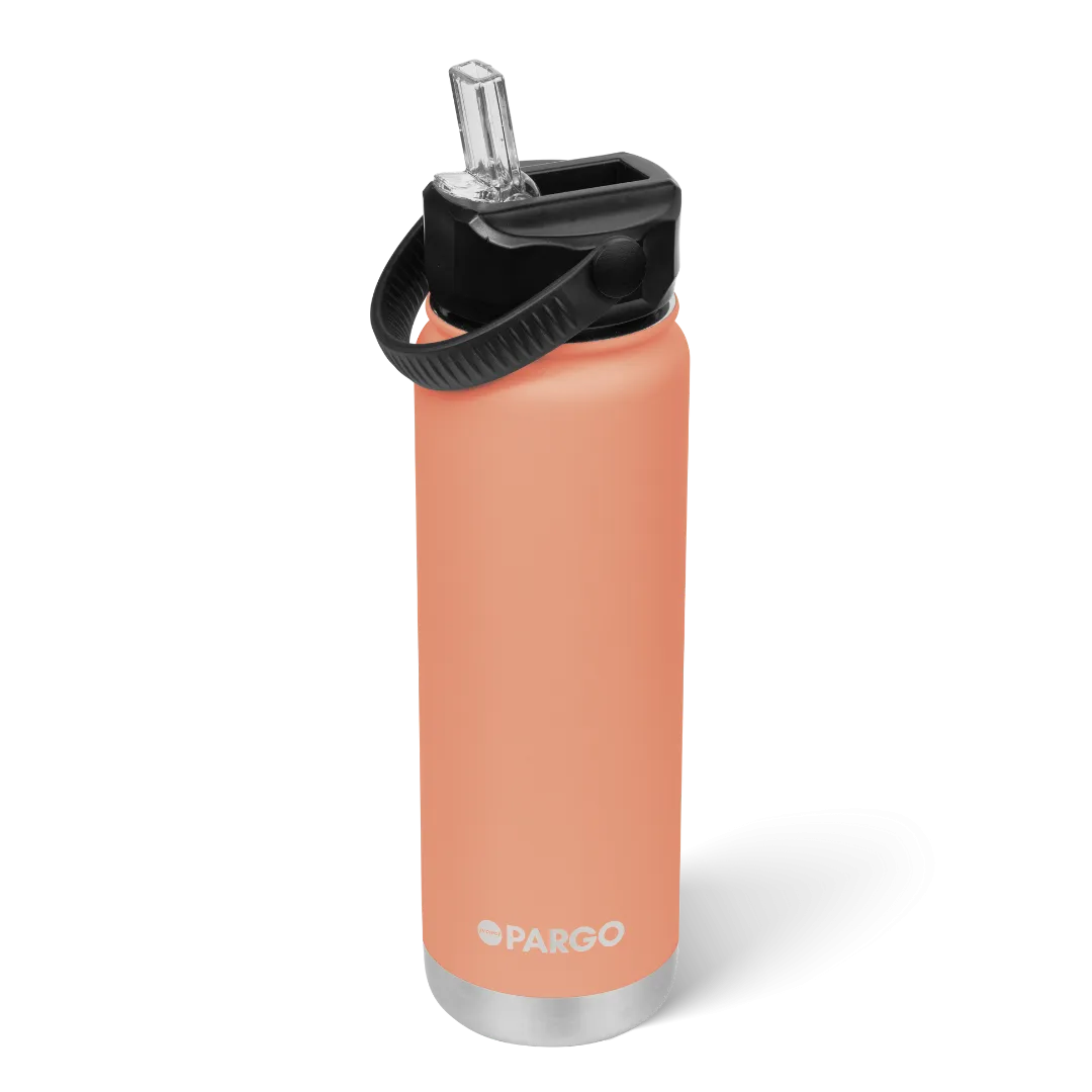 750ml Insulated Sports Bottle | Coral Pink