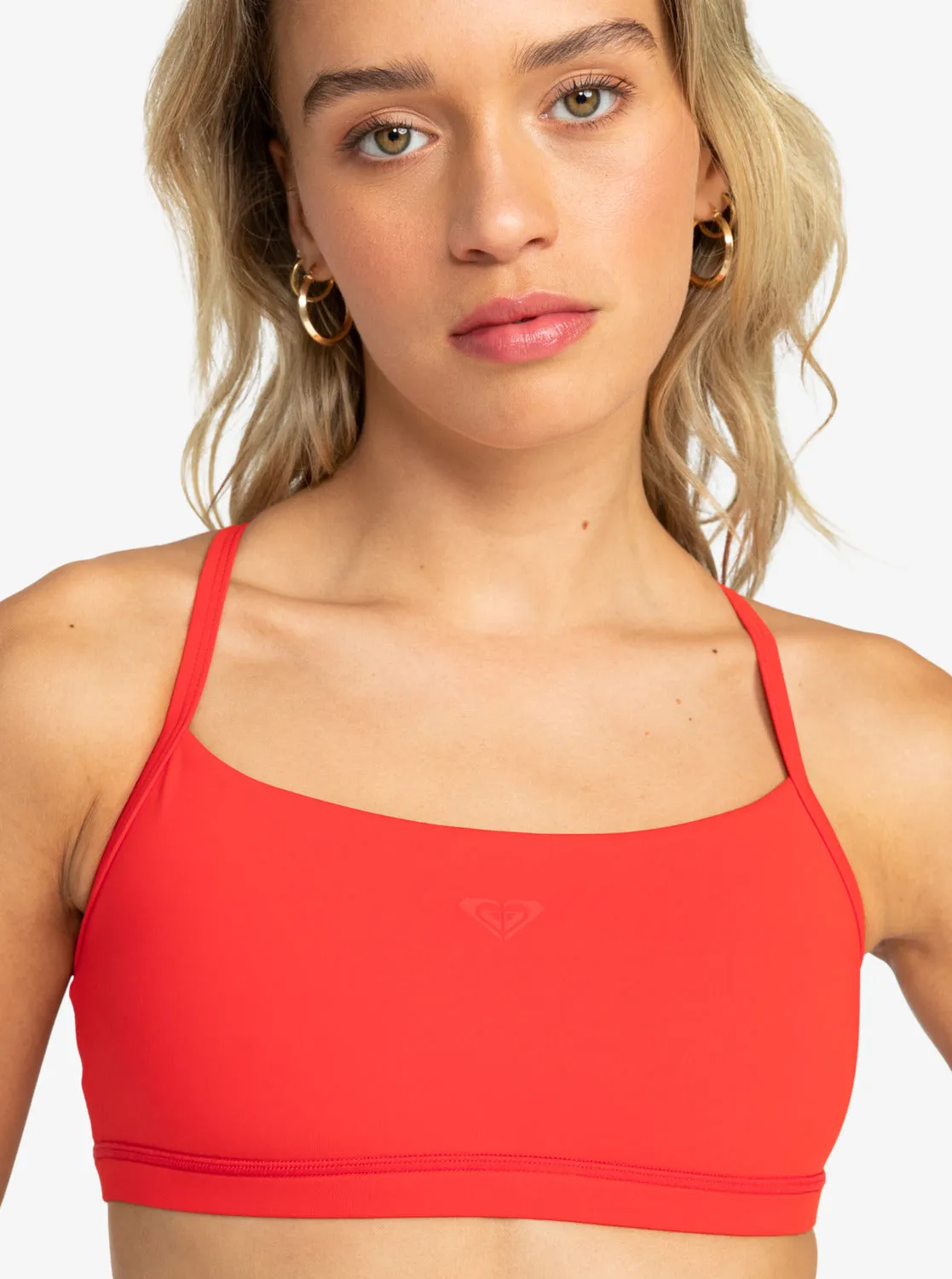 Active Collection Sports Bra - Flame Scarlet