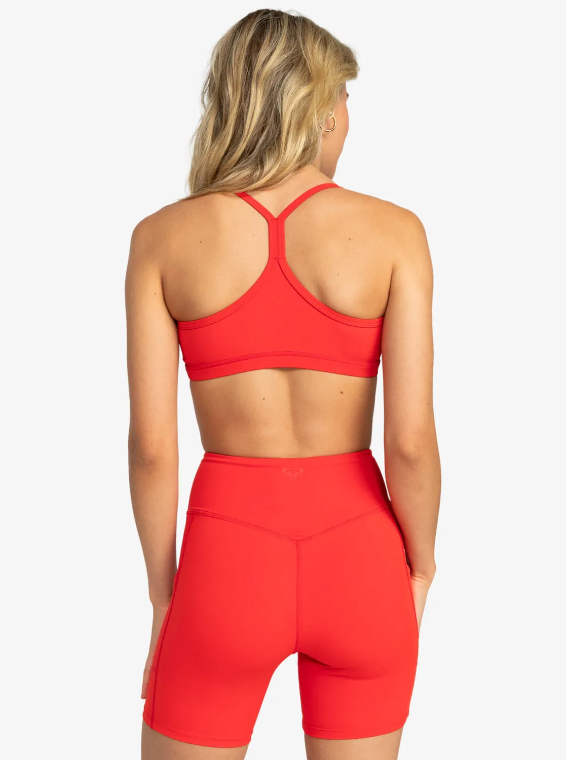 Active Collection Sports Bra - Flame Scarlet