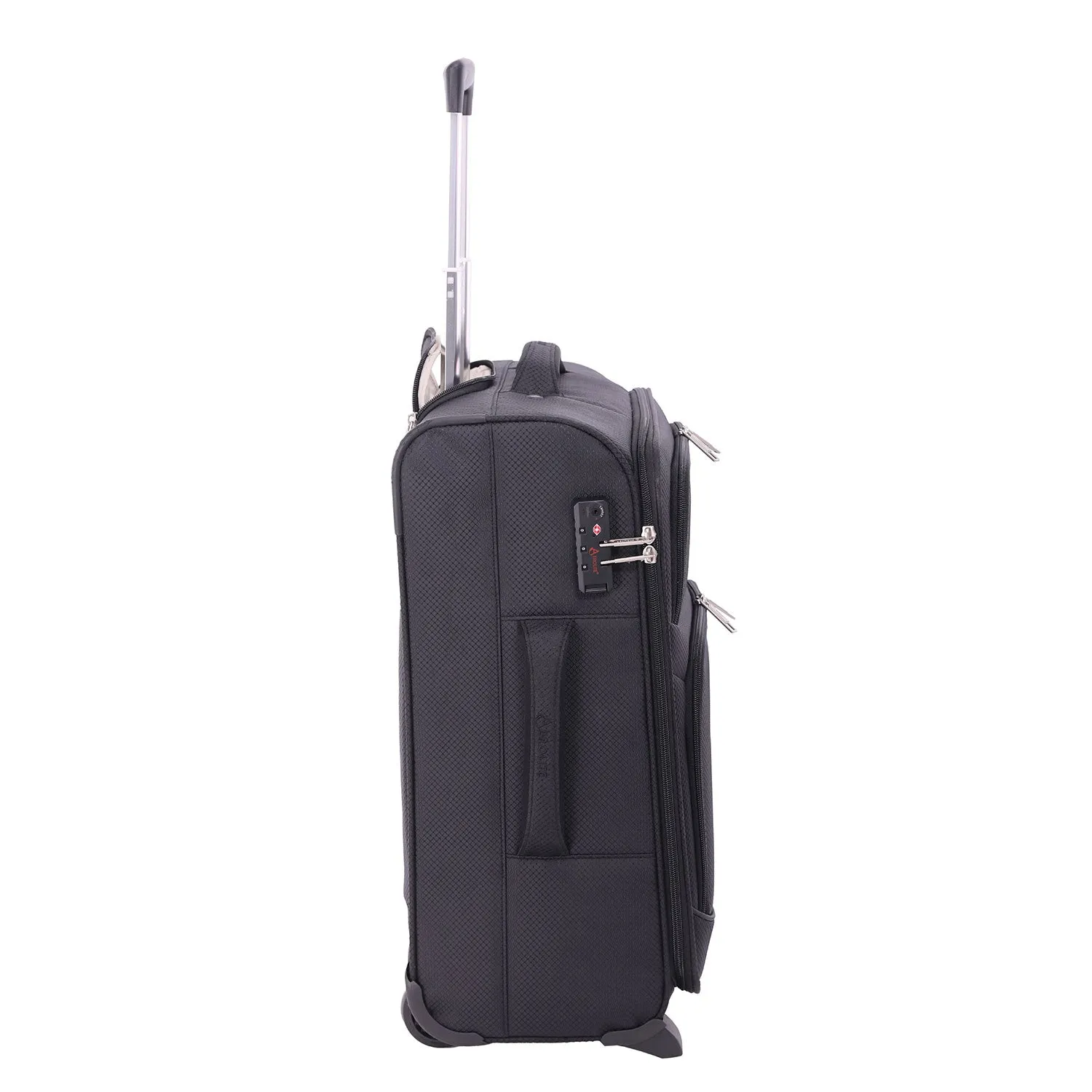 Aerolite British Airways Maximum Size Bundle, 56x45x25cm Large Cabin Softshell Suitcase & 40x30x15cm Under Seat Holdall