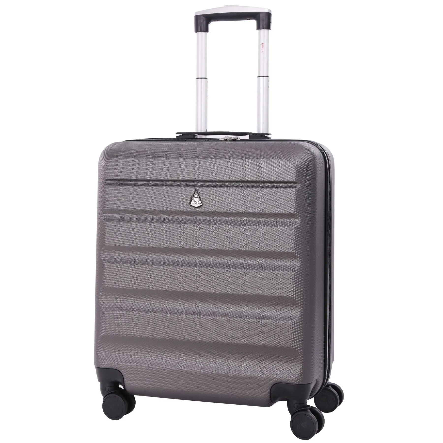 Aerolite Easyjet Bundle, Large Cabin (56x45x25cm) Lightweight Hard Shell Cabin Suitcase & (45x36x20cm) Easyjet Max Suitcase