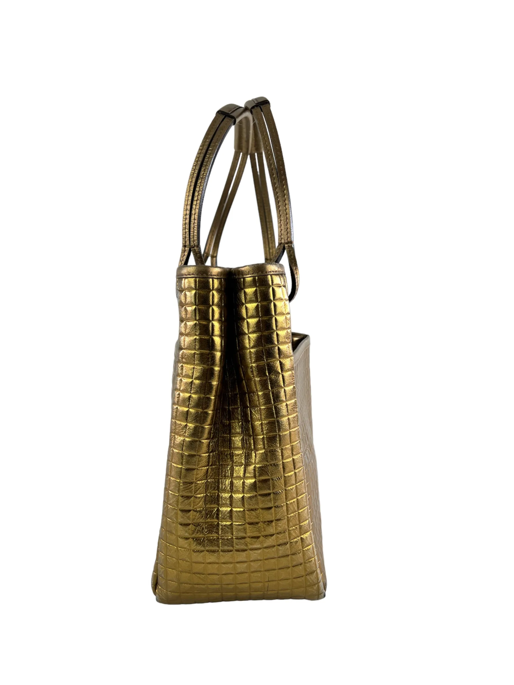 Anya Hindmarch Gold Leather Handbag