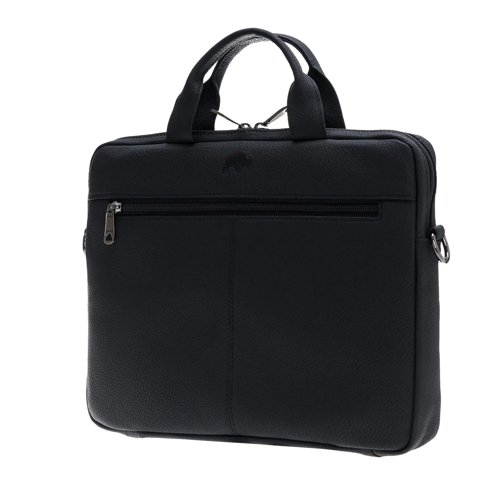 Apollo Business Briefcase, Pebble Black