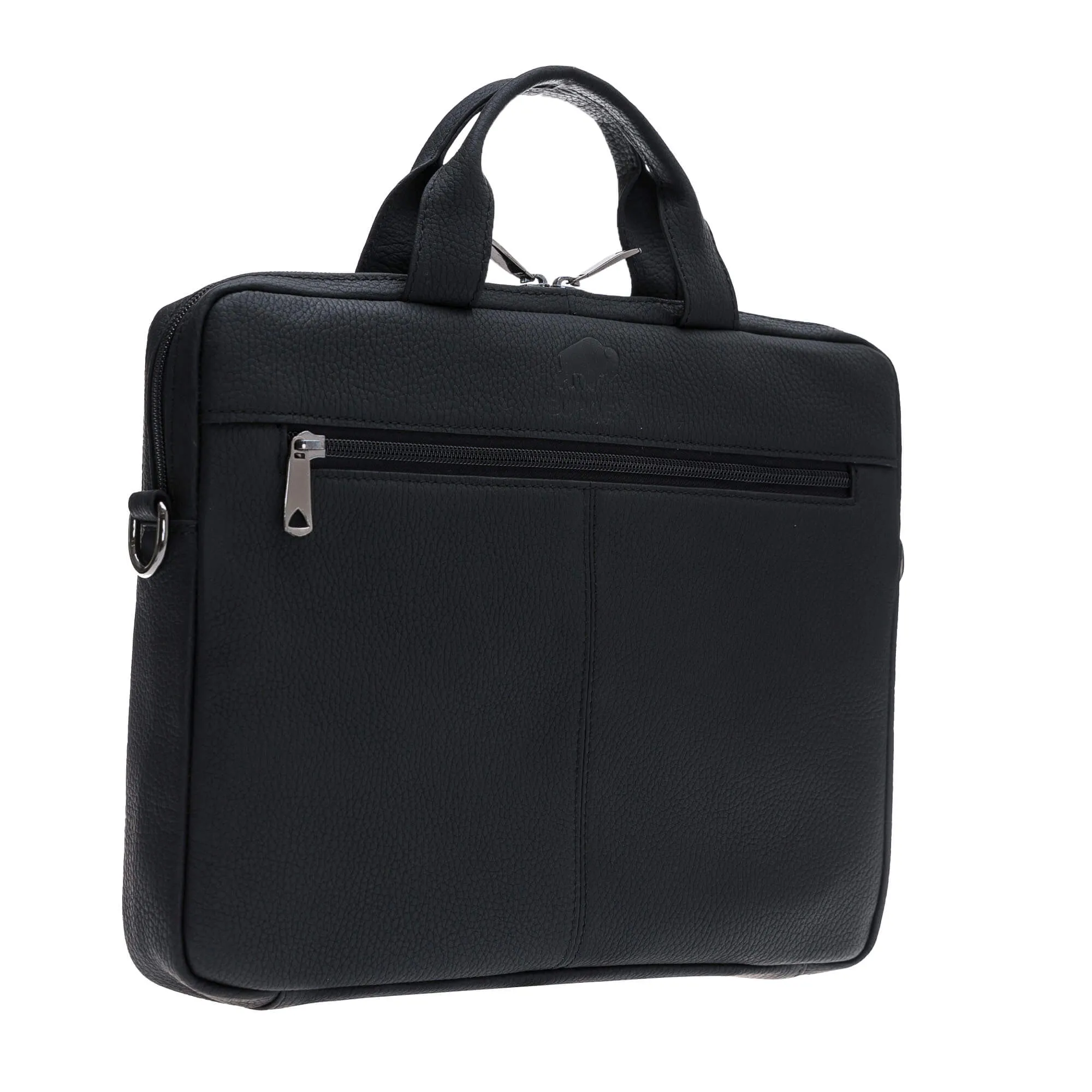 Apollo Business Briefcase, Pebble Black