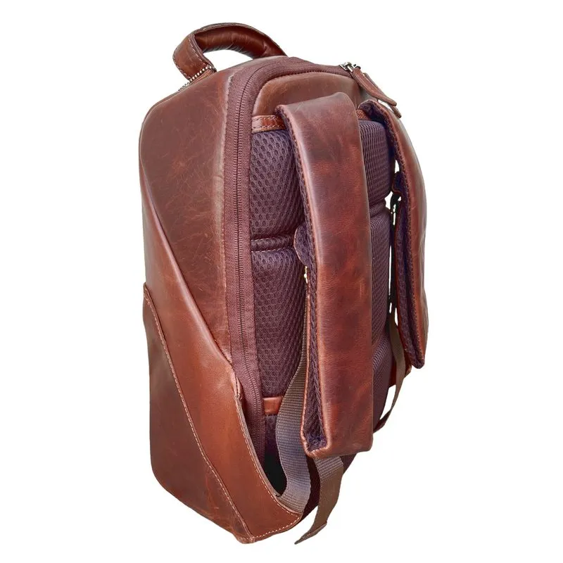 Ashwood Leather Backpack Chestnut