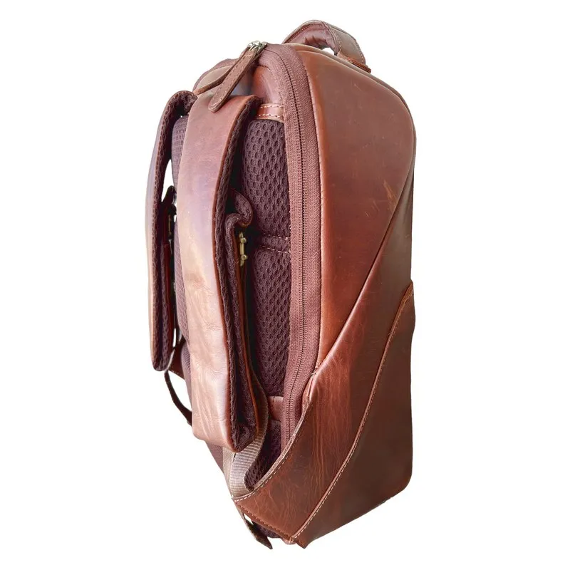 Ashwood Leather Backpack Chestnut