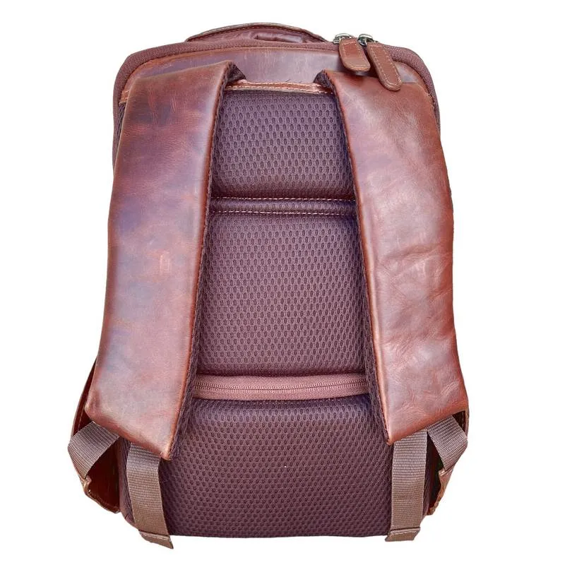 Ashwood Leather Backpack Chestnut