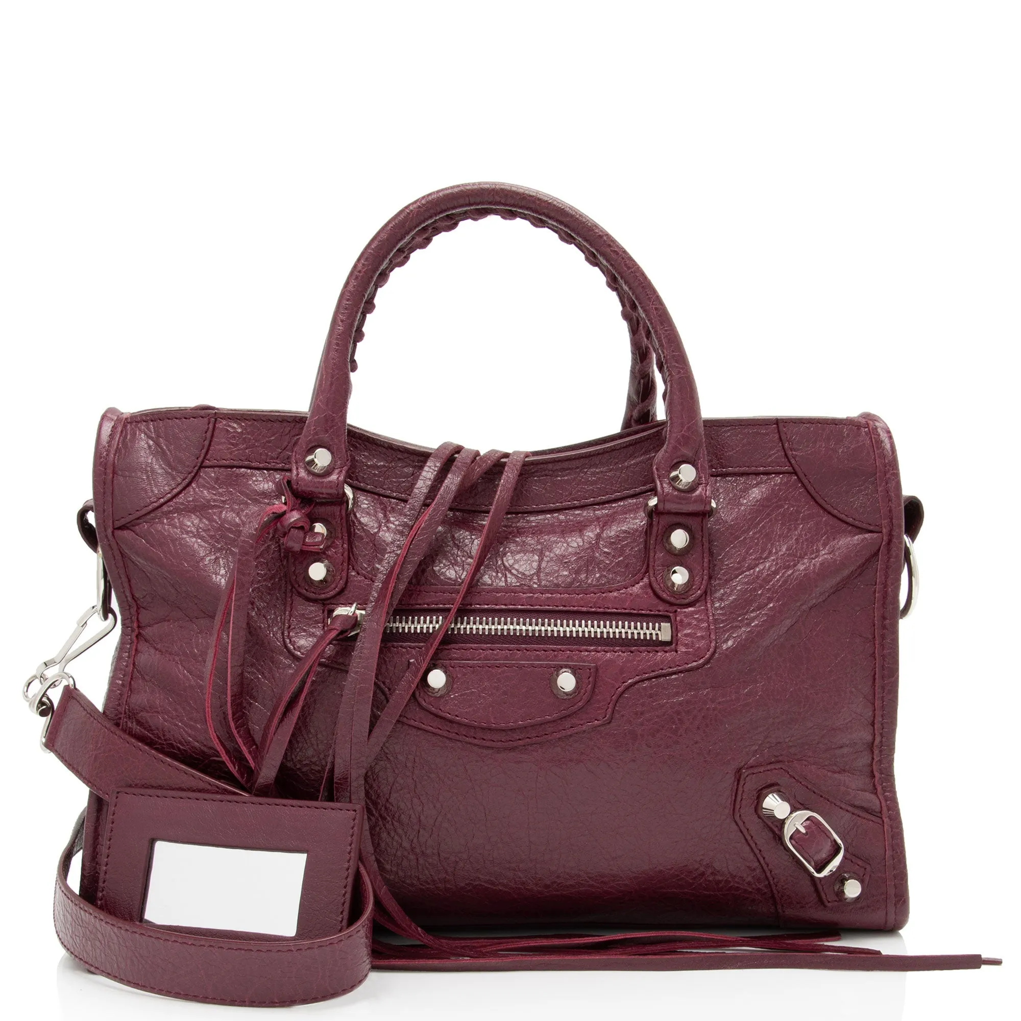 Balenciaga Agneau Classic City Small Satchel (SHF-0sJ93A)