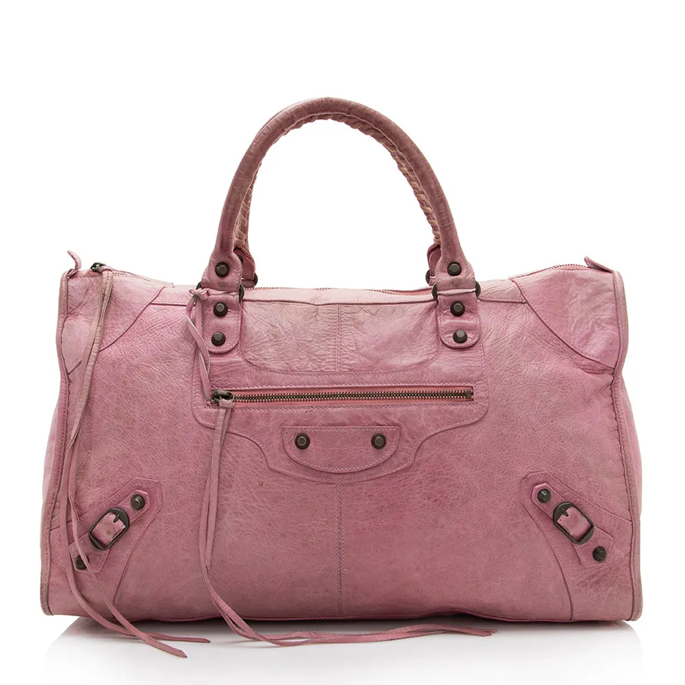 Balenciaga Chevre Work Satchel - FINAL SALE (SHF-17794)