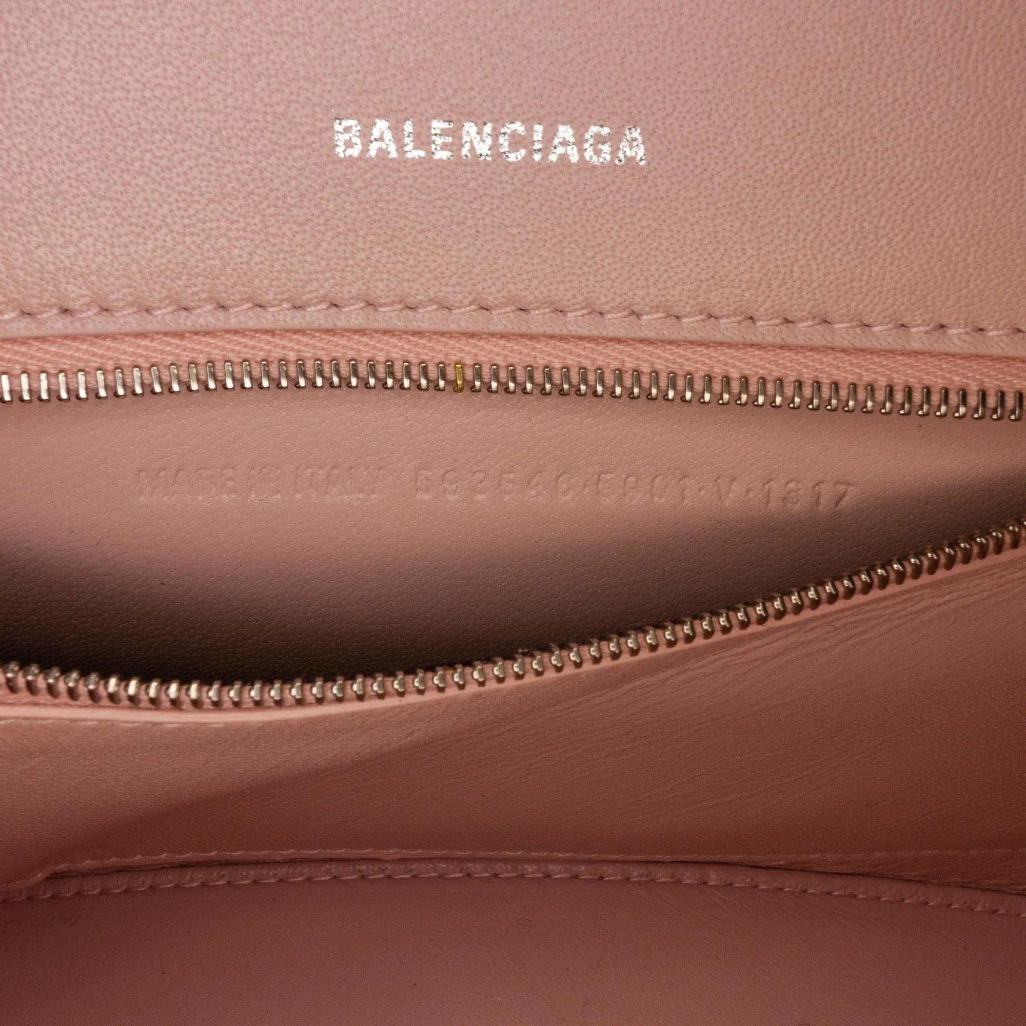 Balenciaga Hourglass S Satchel (SHG-zjVpBb)