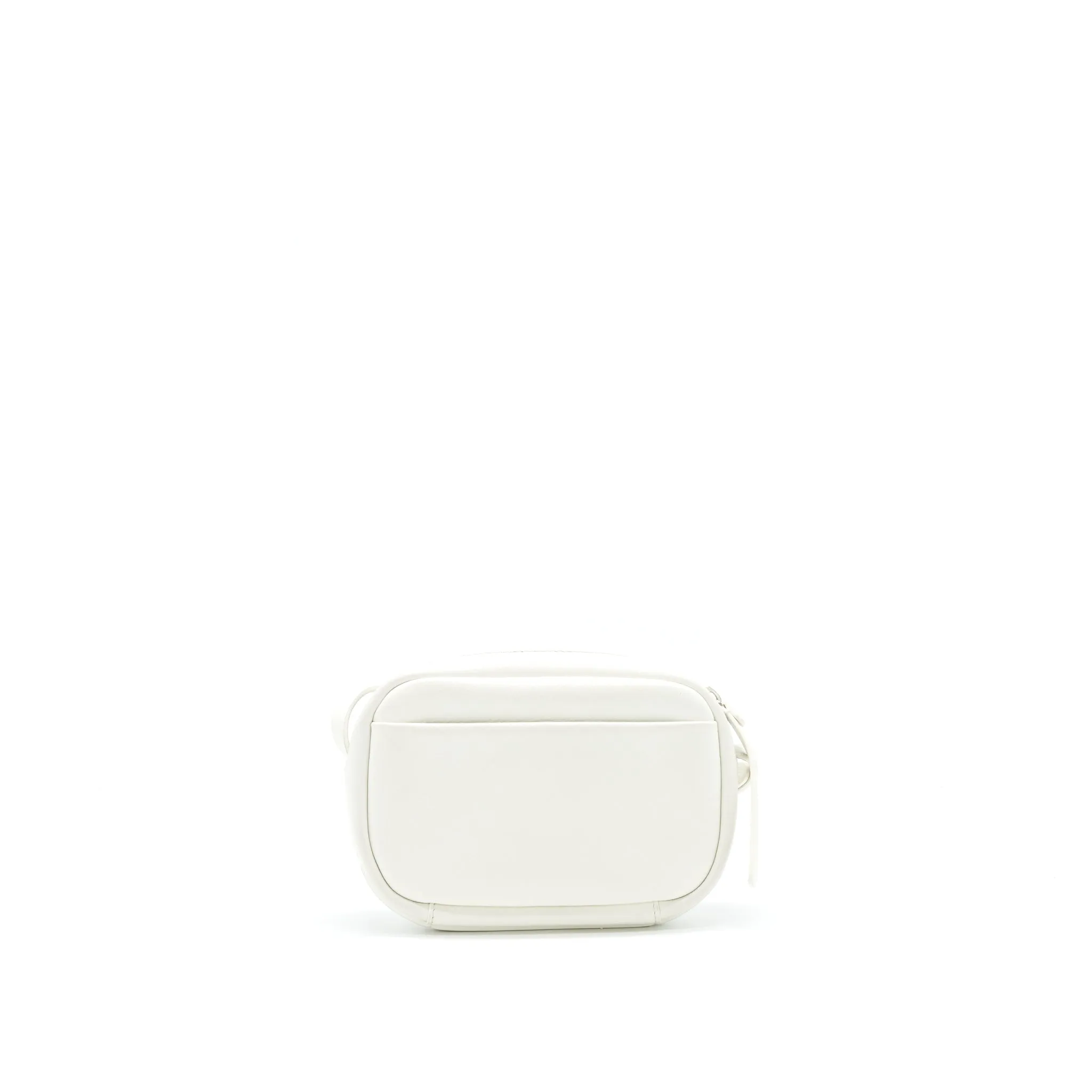 Balenciaga Mini Camera Crossbody Bag White