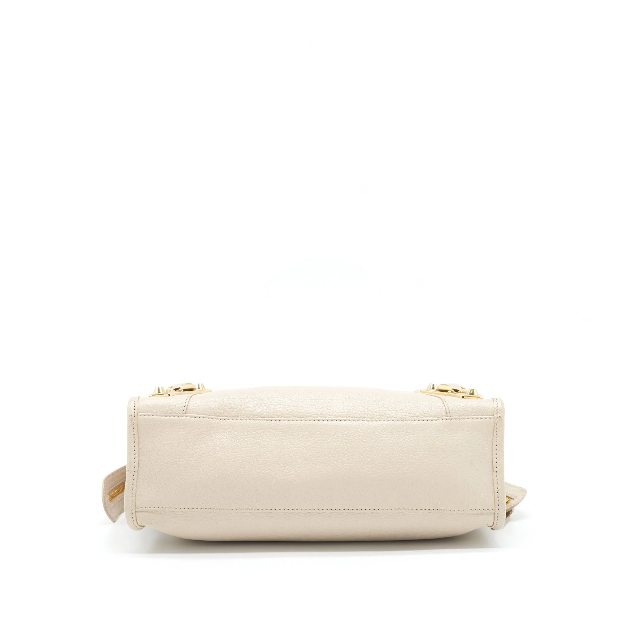 Balenciaga Mini City Bag Beige GHW