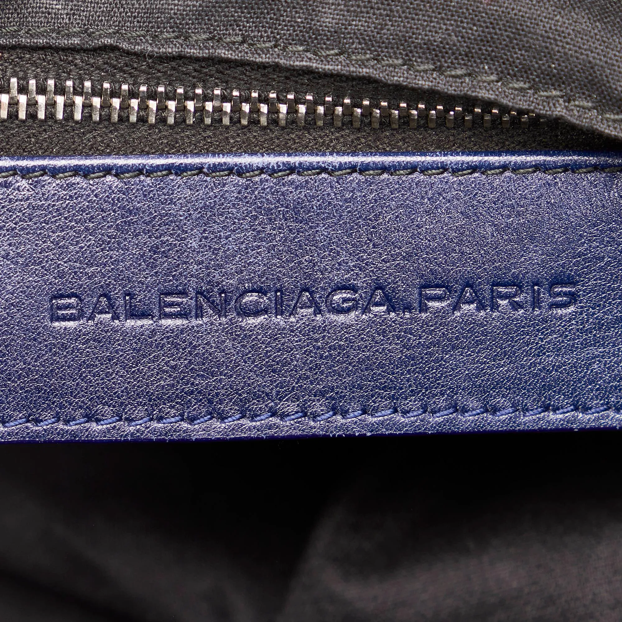 Balenciaga Motocross Classic Velo Velvet Satchel (SHG-27829)