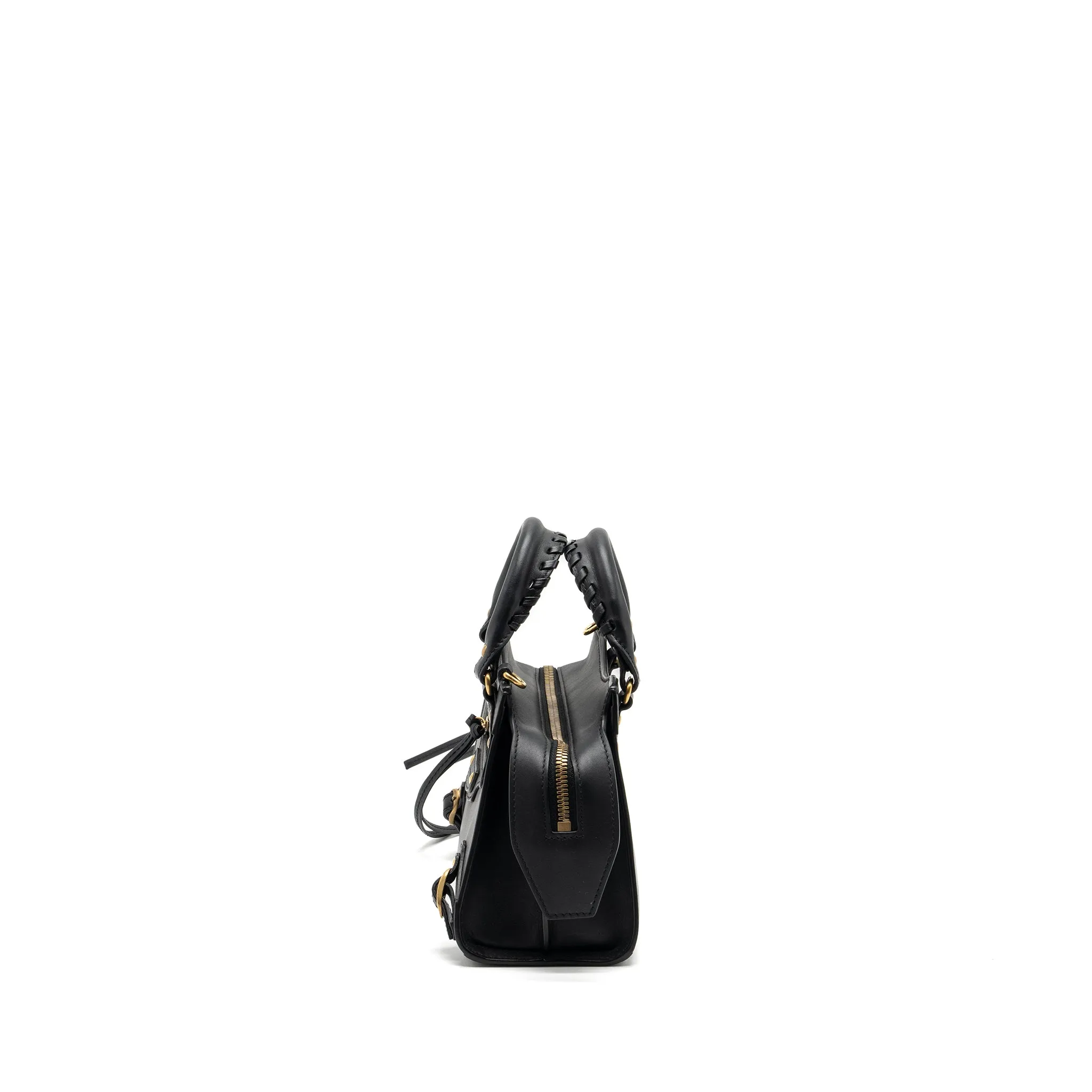 Balenciaga Neo Classic Mini Handbag Smooth Calfskin Black GHW