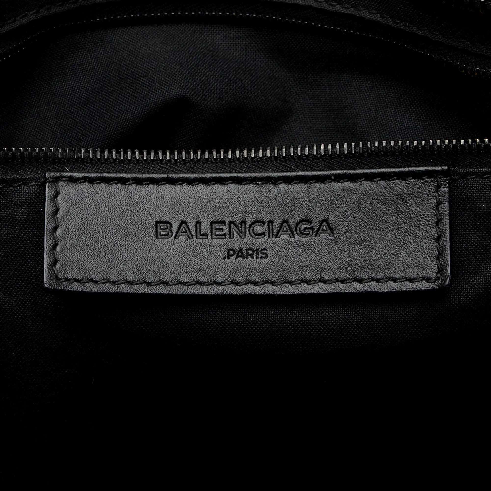 Balenciaga Patent Embossed Leather Classic City Satchel (SHF-RmwiHx)