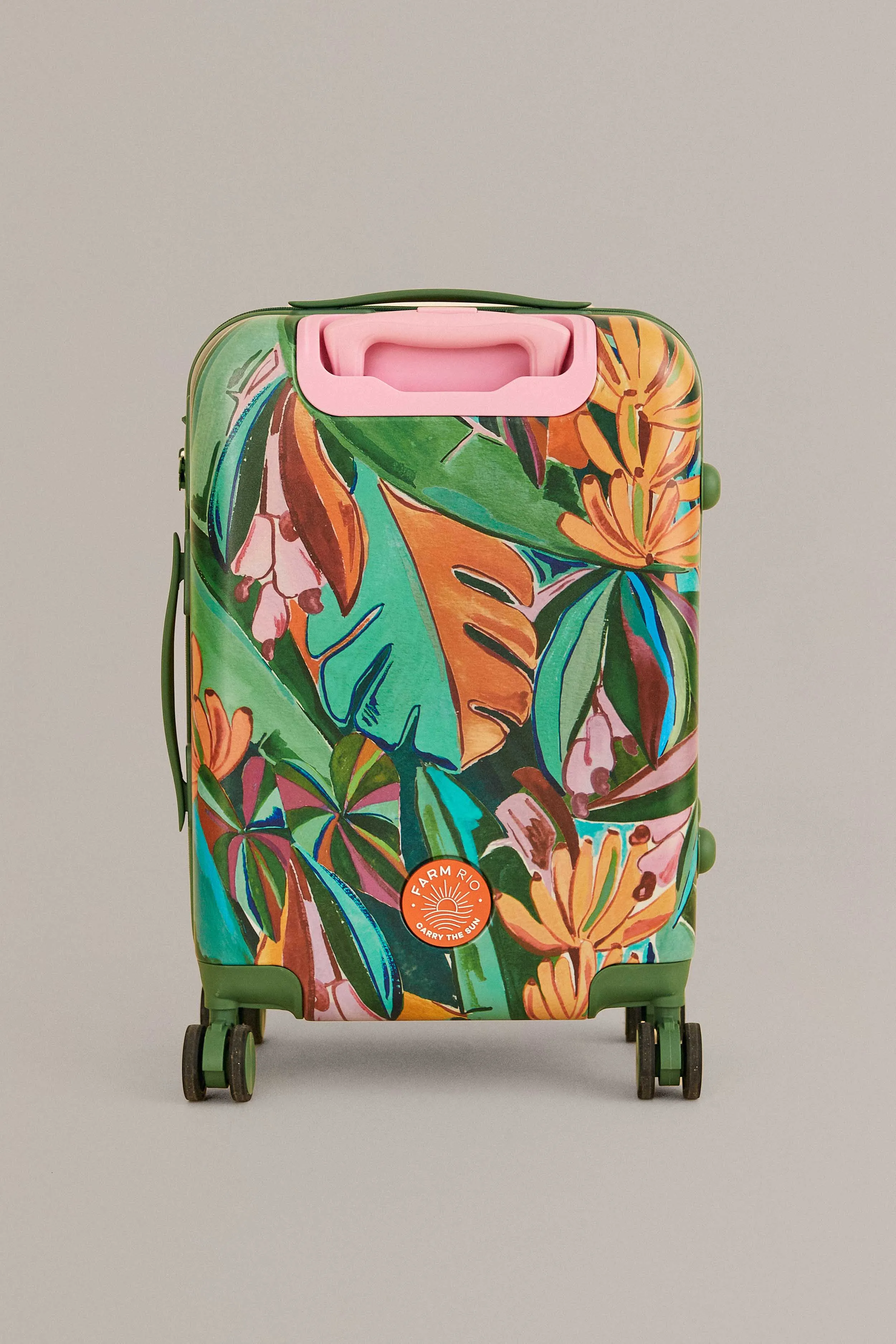 Banana Foliage Carry The Sun Suitcase