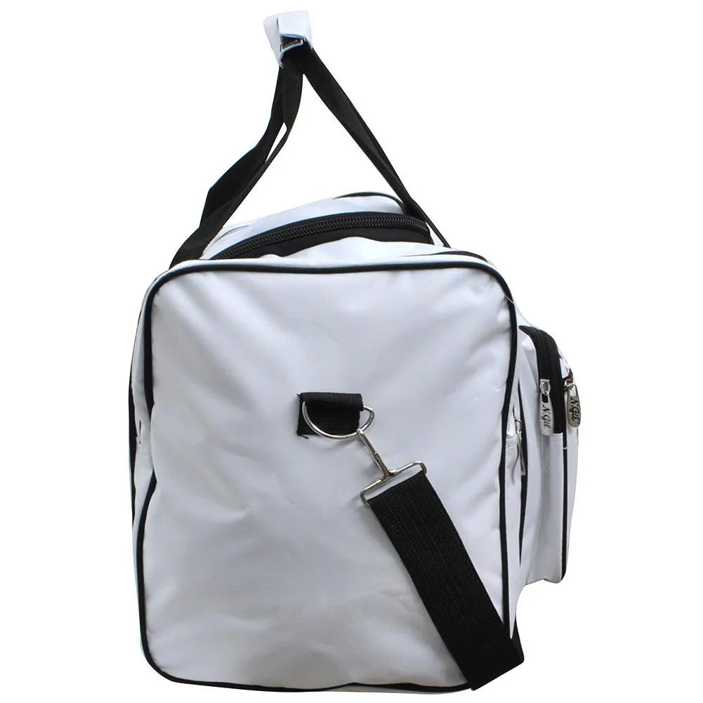 Baseball White NGIL Canvas 23" Duffle Bag