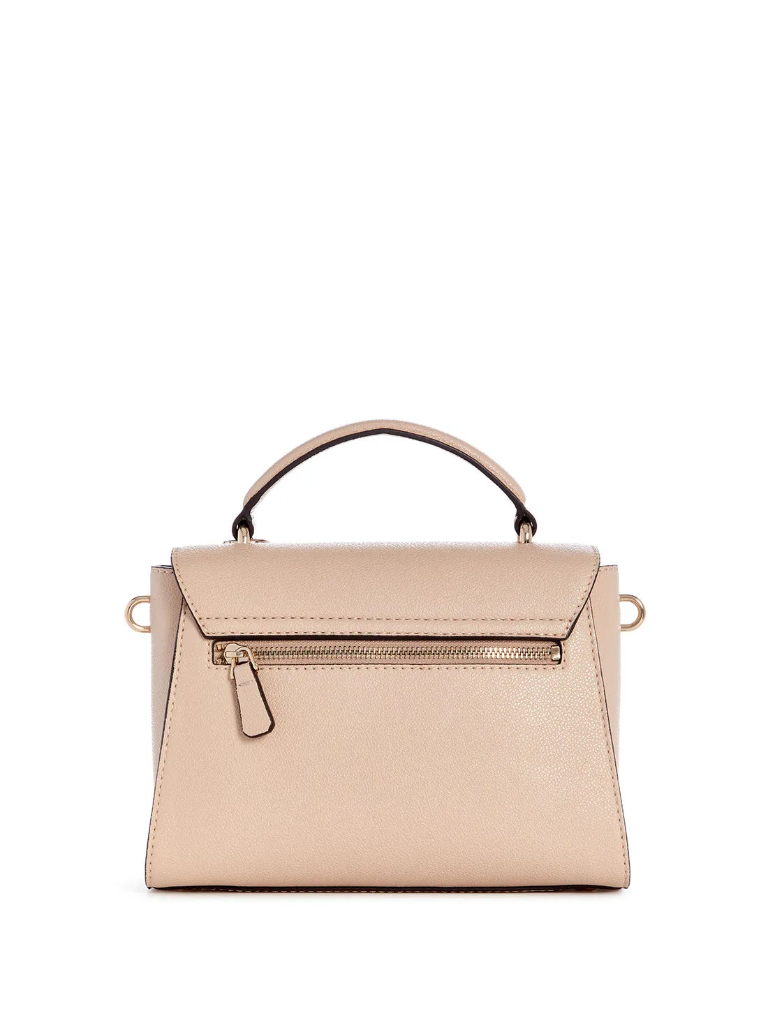 Beige Emera Satchel Bag