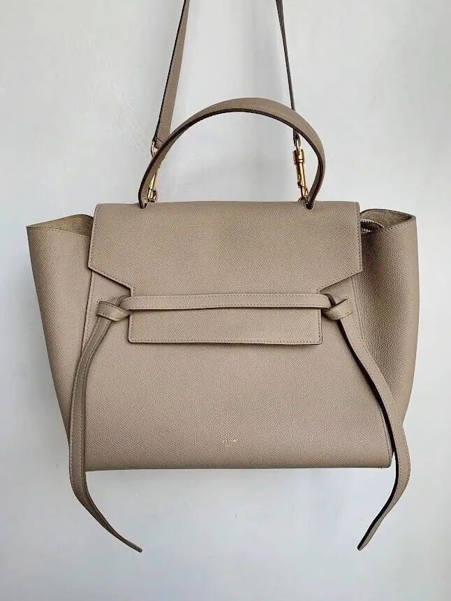 BEIGE MINI BELT BAG