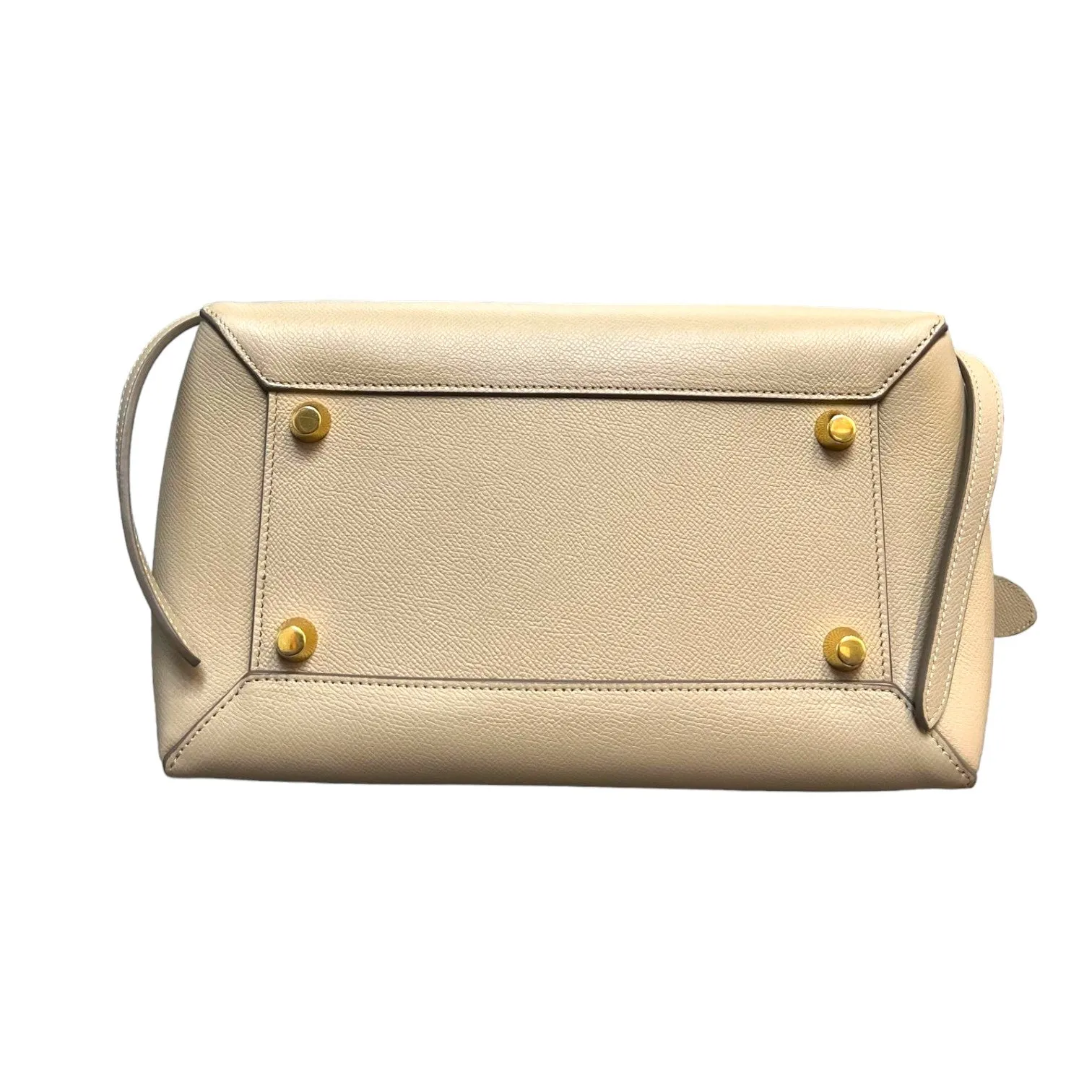 Belt Bag Mini Grained Calfskin Light Taupe GHW