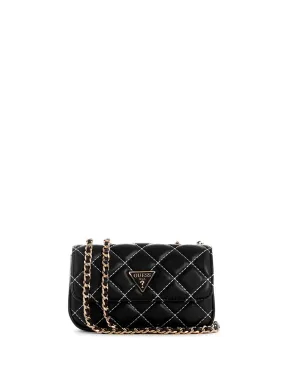 Black Cessily Micro Mini Crossbody Bag