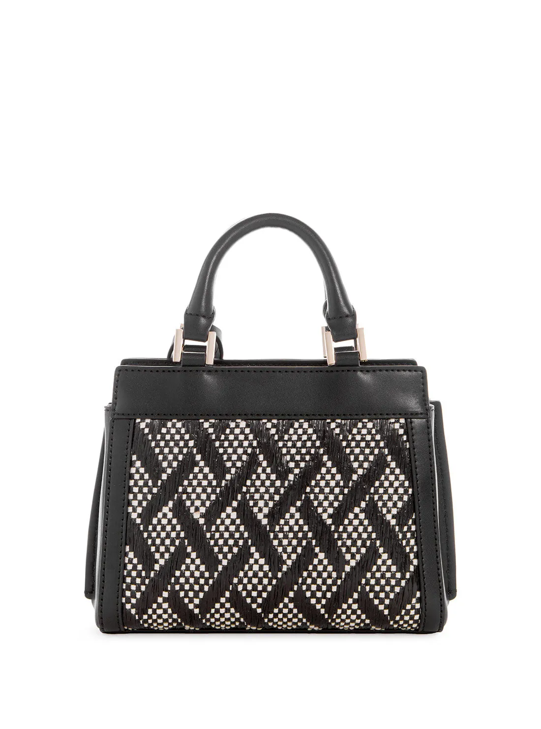 Black Katey Mini Satchel Bag