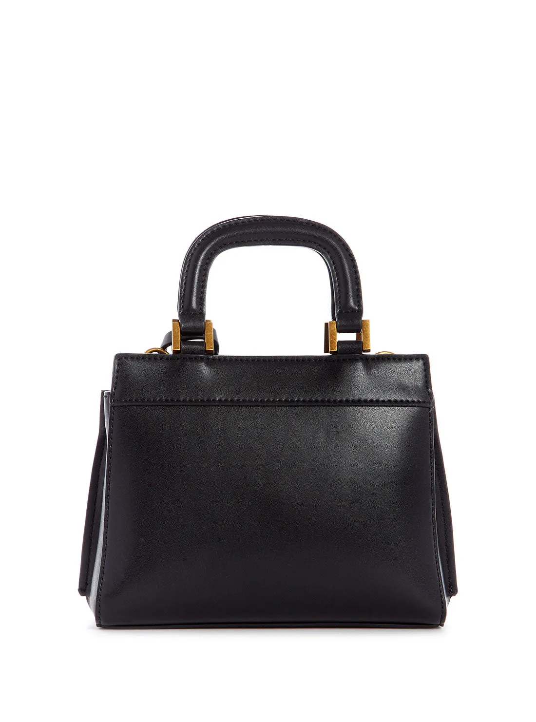 Black Katey Mini Satchel Bag