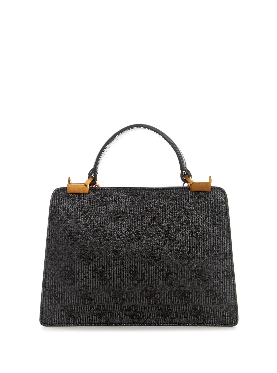 Black Kristle Logo Mini Satchel Bag