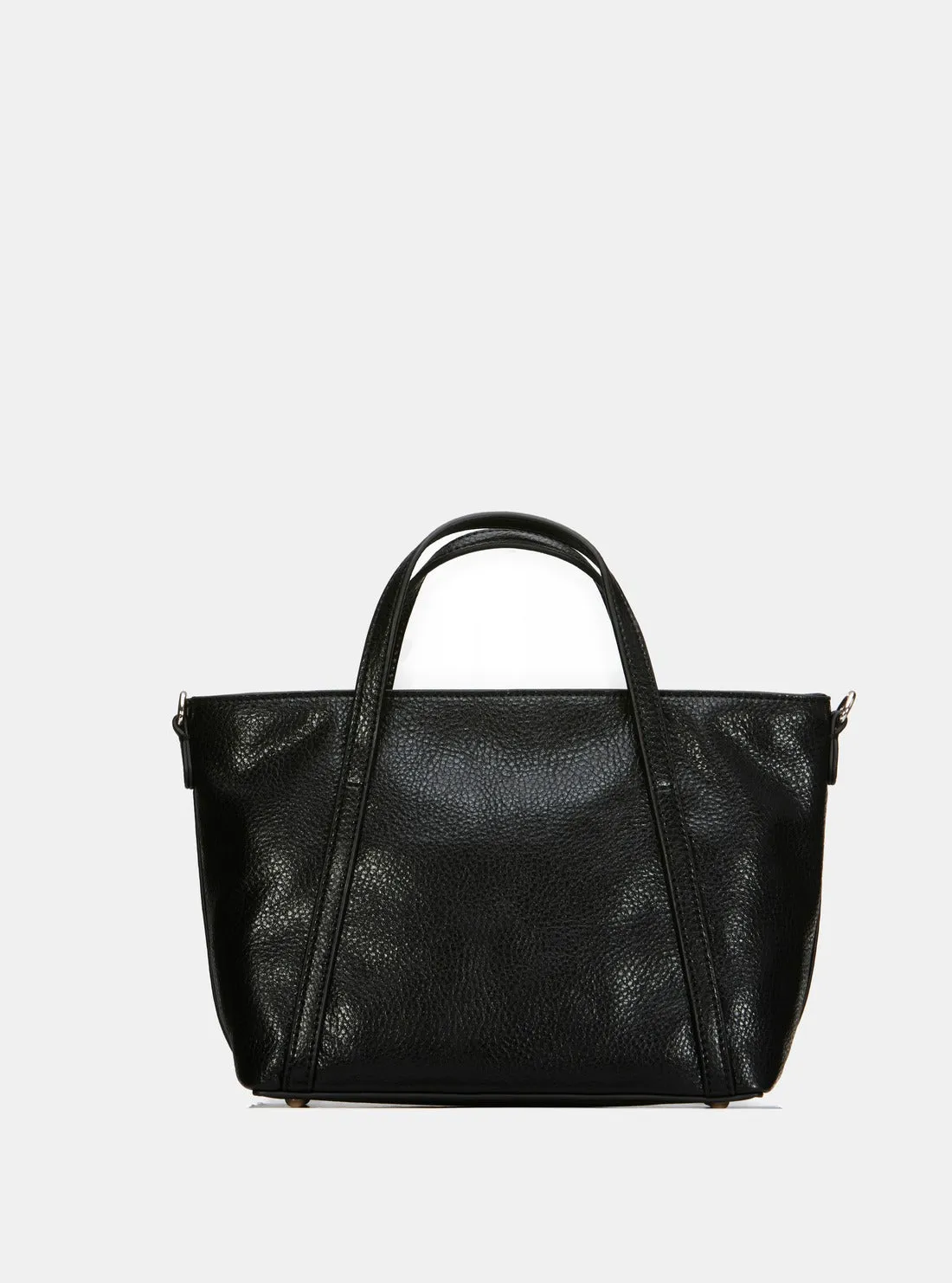 Black Levia Mini Satchel Bag