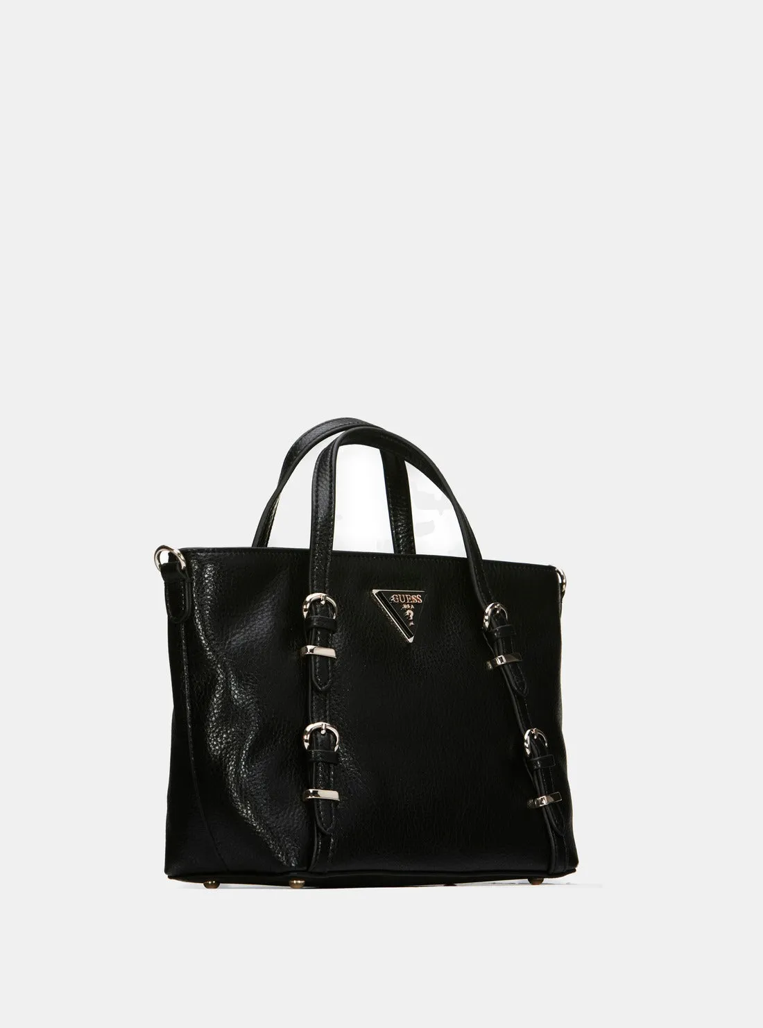 Black Levia Mini Satchel Bag