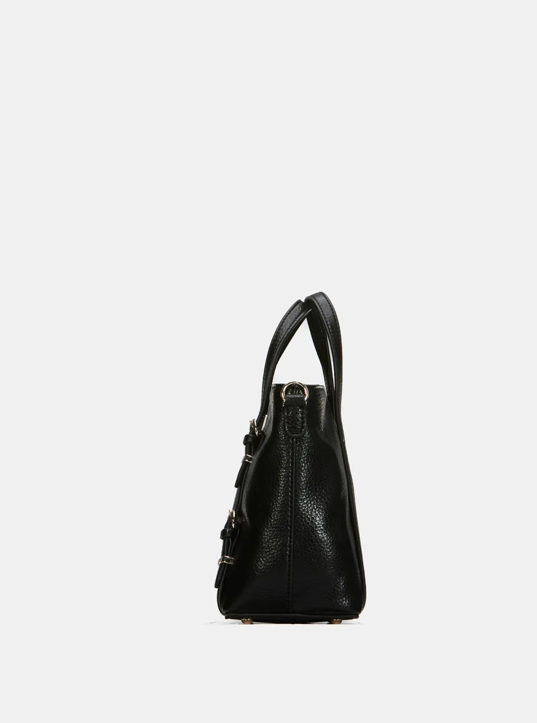 Black Levia Mini Satchel Bag