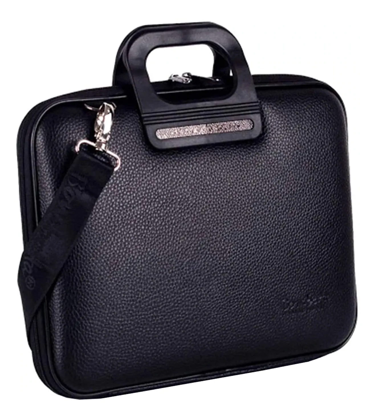 Bombata Taormina Unisex Black Laptop Briefcase