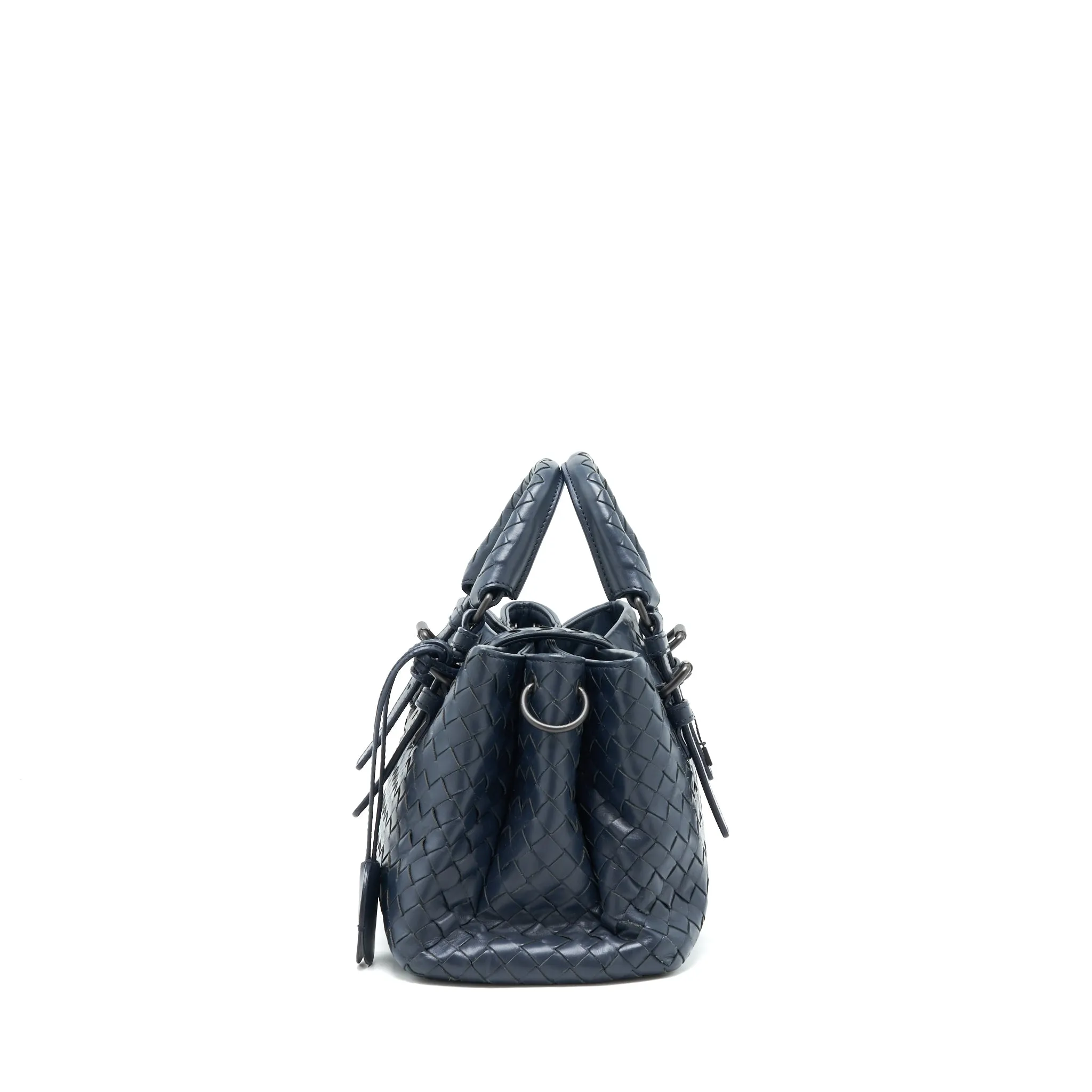 bottega Veneta Mini Roma blue Calfskin Bag