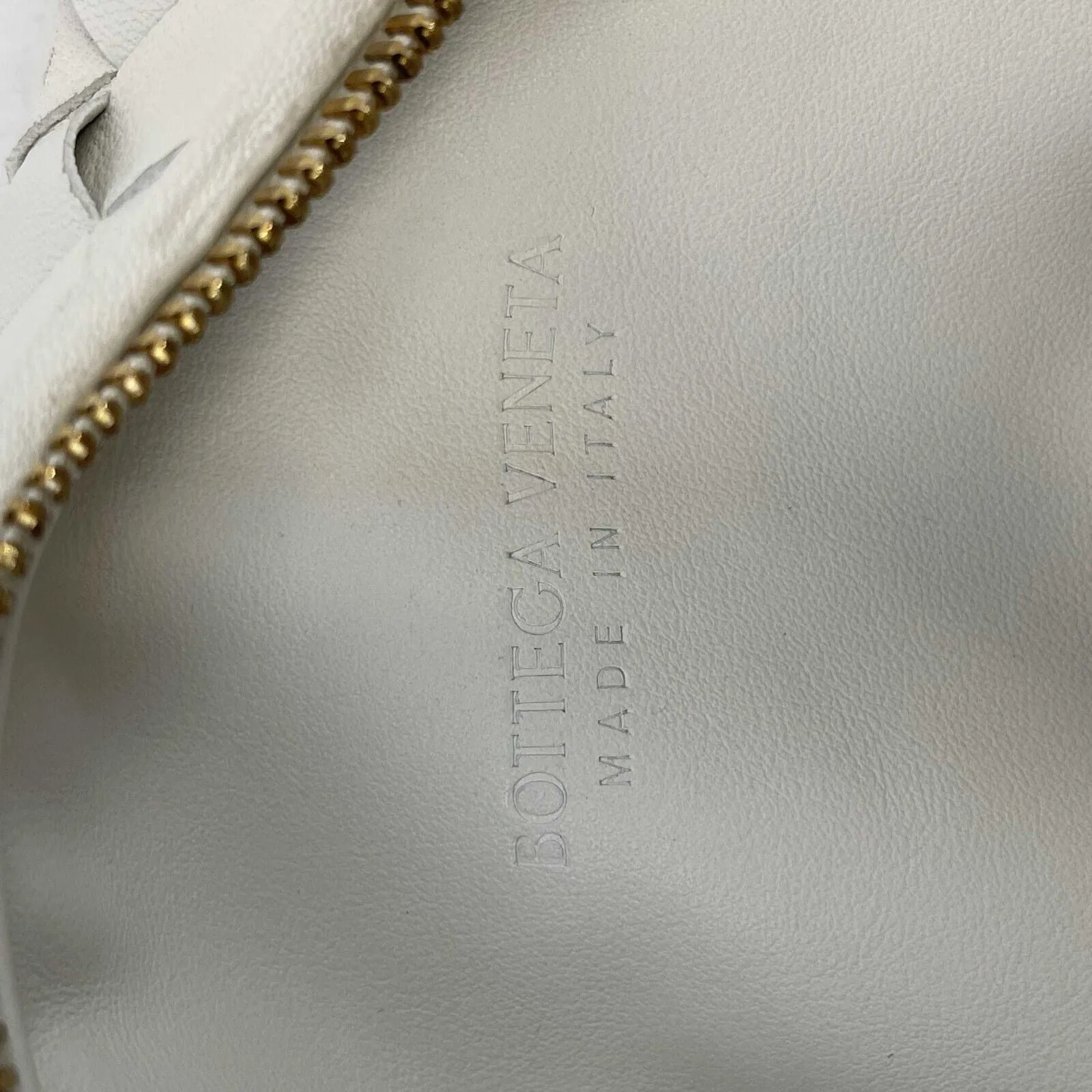 Bottega Veneta - White BV Jodie Hobo Intrecciato Nappa Teen Handbag