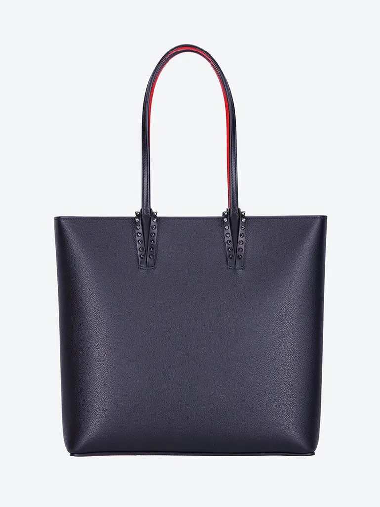 Cabata zipped leather tote bag