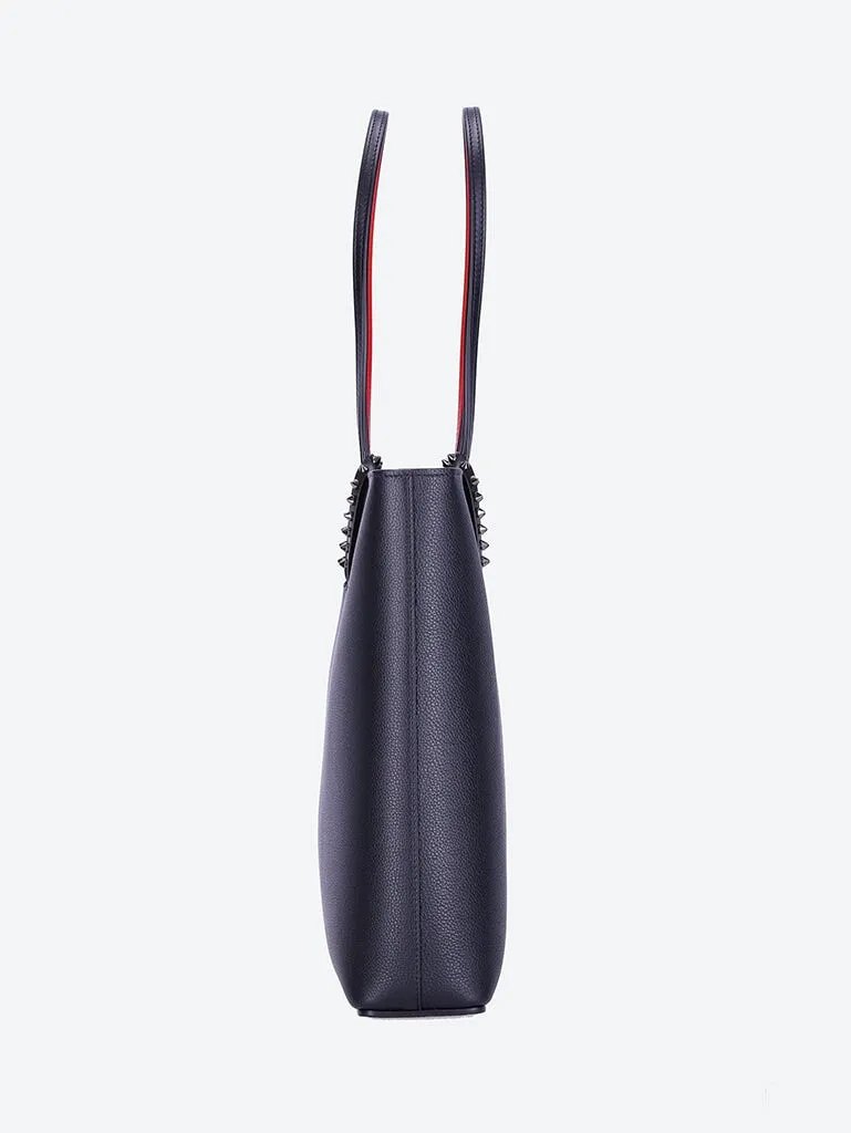 Cabata zipped leather tote bag