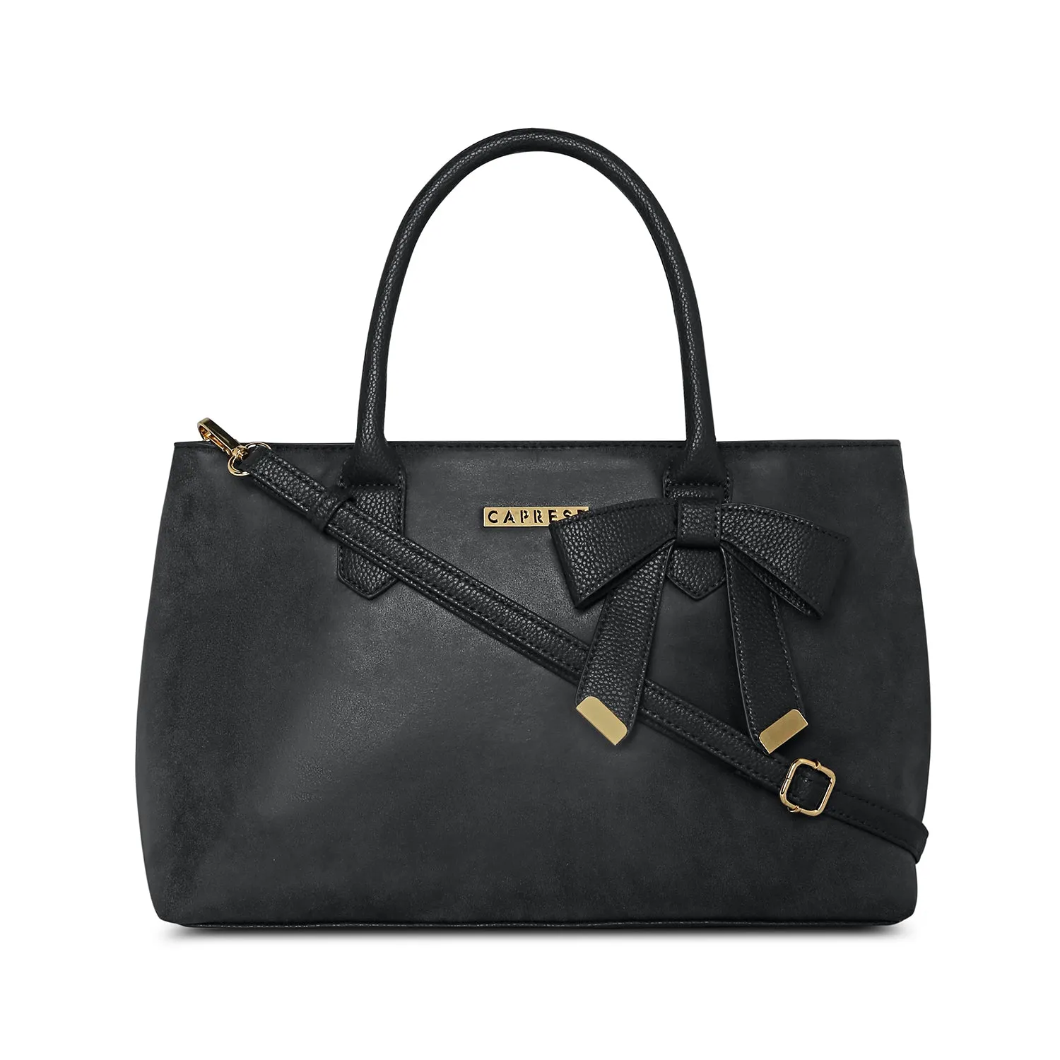 Caprese Alexandria Satchel Large Black