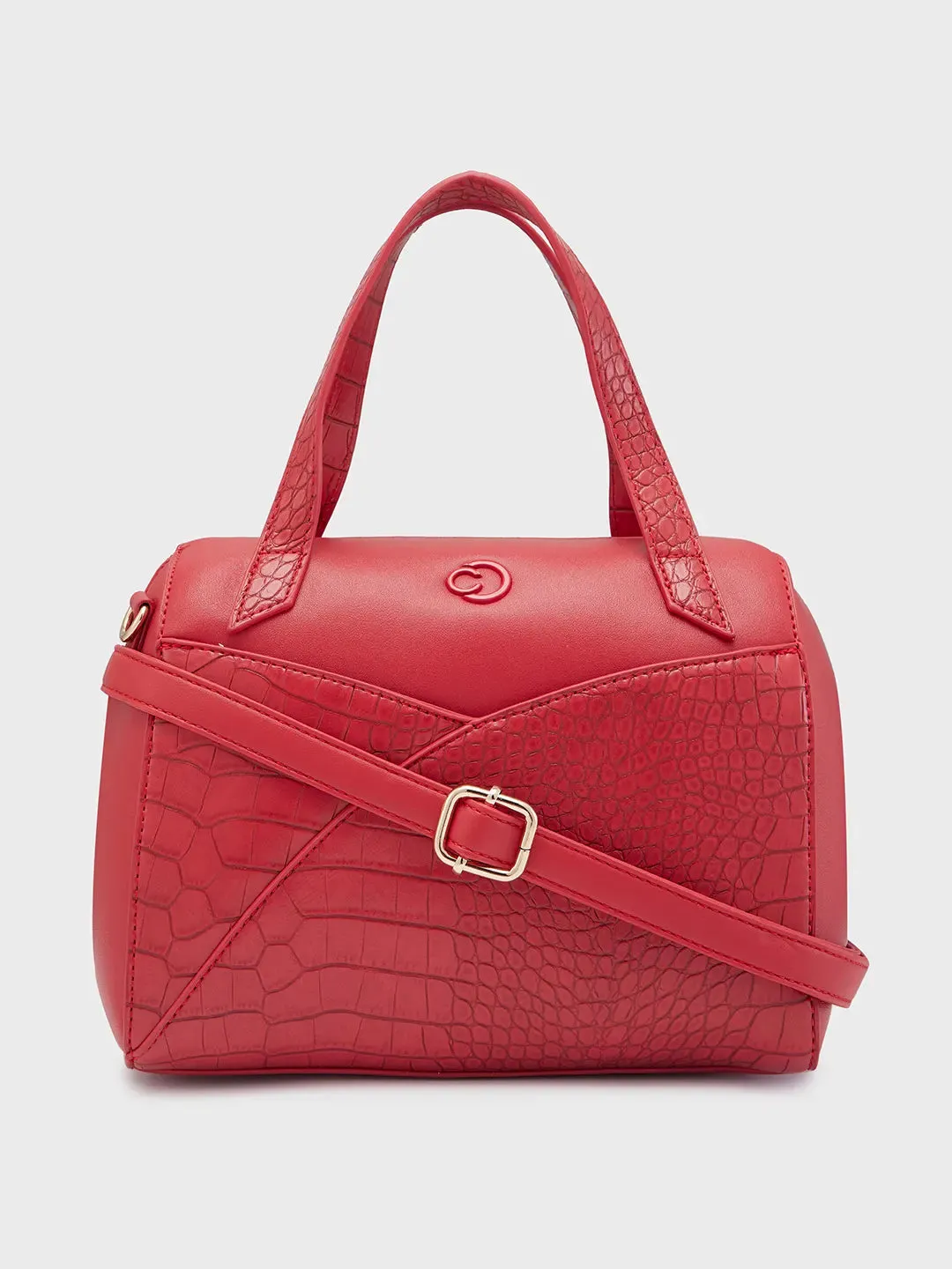 Caprese Cabo Satchel Medium Red