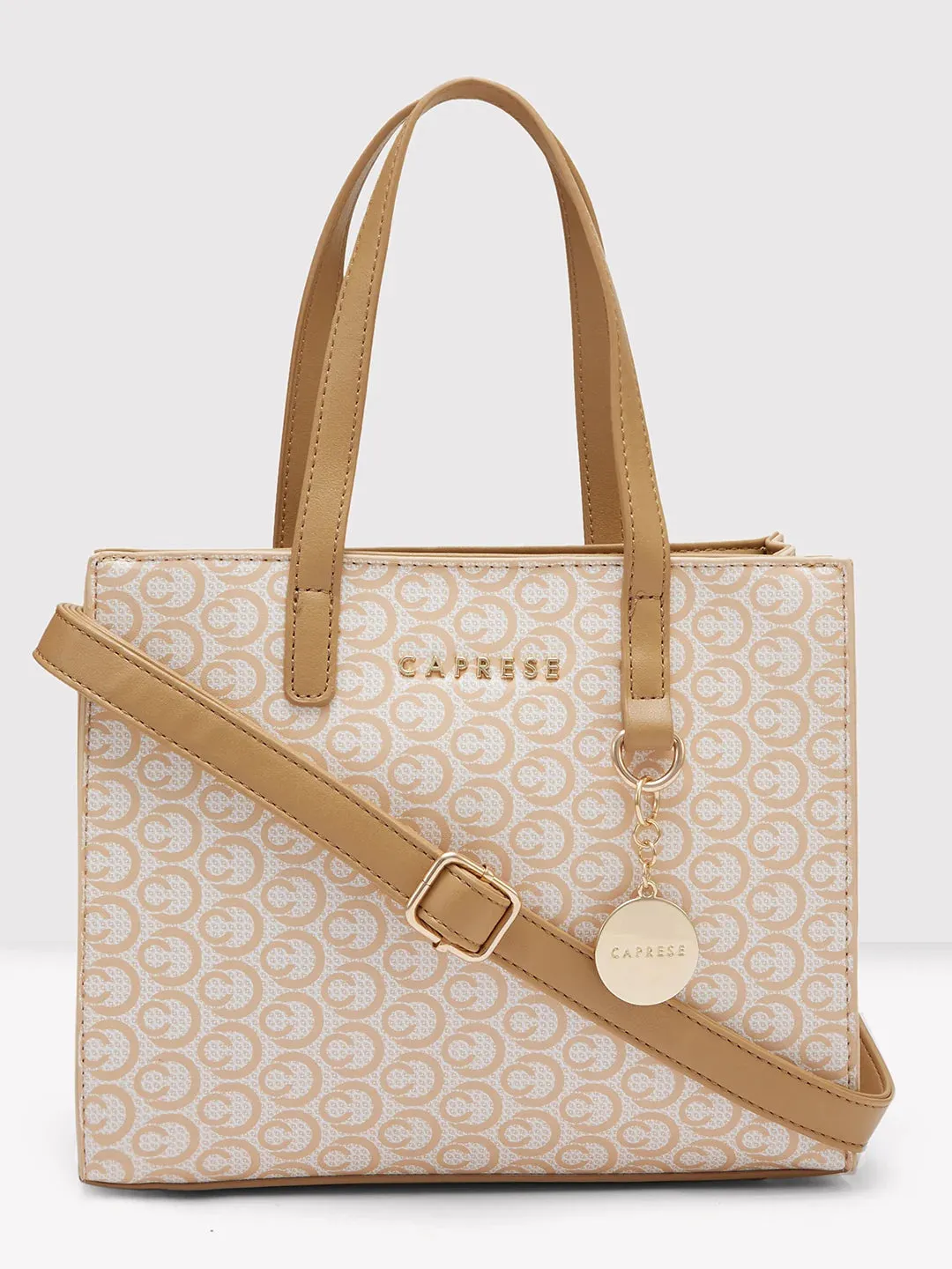 Caprese Callie Satchel Medium Beige